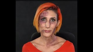 How To Use Appliances Spirit Gum and Liquid Latex  Spirit Halloween [upl. by Inittirb]