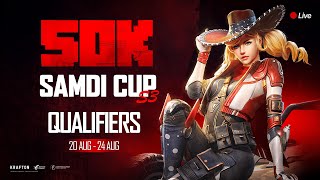 Samdi Cup Season 3🏆 Qualifier Round Day 4 Starting  Lets Go [upl. by Kenwrick743]