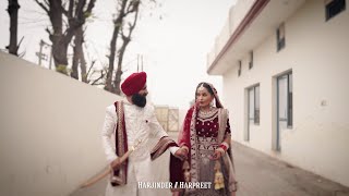 Best Wedding Cinematic  Harjinder amp Harpreet  Modern Studio Wander Jatana [upl. by Zurheide]