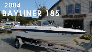 2004 Bayliner 185 for Sale  Woodard Marine [upl. by Struve]