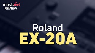 ROLAND EX20A  REVIEW [upl. by Ehrenberg182]