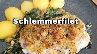 6 Schlemmerfilet Bordelailse mit Kartoffeln mukbang [upl. by Bain]