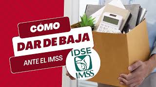 🚀 Trámite Express Cómo Dar de 𝐁𝐚𝐣𝐚 𝐝𝐞 𝐮𝐧 𝐓𝐫𝐚𝐛𝐚𝐣𝐚𝐝𝐨𝐫 en el 𝑰𝑫𝑺𝑬  𝑰𝑴𝑺𝑺📣✅ IDSE BAJA [upl. by Odoric]