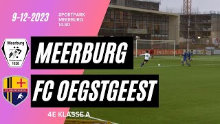 Meerburg  FC Oegstgeest [upl. by Adlig]