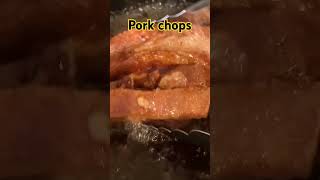 Pork chops food shortsvideo [upl. by Nicolai81]