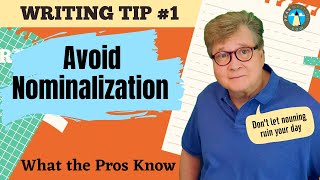 Improve Your Academic Writing Tip 1Avoid Nominalization [upl. by Reklaw]