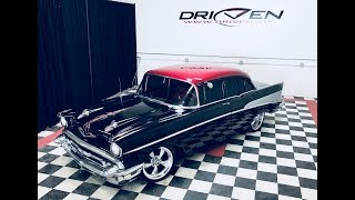 57 Chevy Black Widow by DRIVEN co [upl. by Cy]