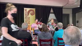 Mary Frances Leahy Natalie MacMaster and Troy MacGillivray  Judique NS  August 14 2022 [upl. by Elleral]