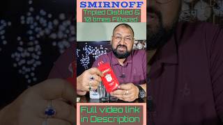 SMIRNOFF Tripled Distilled amp 10 times Filtered smirnoff nilgirikashyap [upl. by Stephine507]