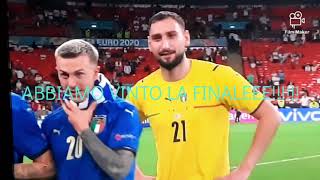 Italia VS Inghilterra RIGORIFESTEGGIAMENTI FINALE 2021 [upl. by Nwadal]