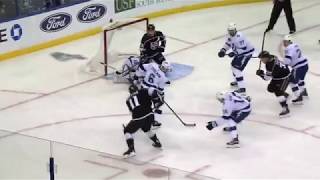 Vasilevskiy make Crazy BehindTheBack save Kopitar Shouts [upl. by Notsuj]