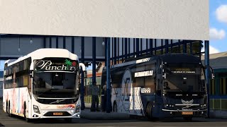 Kollam Bangalore riders Murahara vs punchiry 9600s9400scania [upl. by Asli]