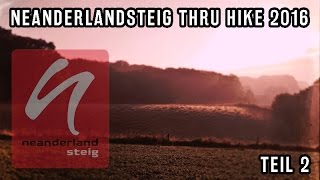 Neanderlandsteig  240 km Wandern in 10 Tagen Teil 2 von 10  Thru Hike 2016 [upl. by Aeniah]