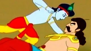 Bal Krishna  Lord Krishna Kills Kansa Animated Hindi Story 44 [upl. by Irrem821]