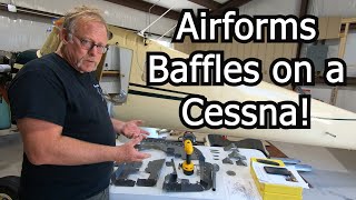 Cessna Airforms Baffle Installation [upl. by Steinway249]