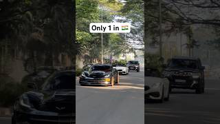 You would have never seen a Corvette C7 in India before supercar [upl. by Yeta]