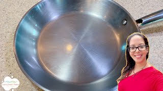 How To Season A Stainless Steel Pot 2019 [upl. by Mcmillan549]