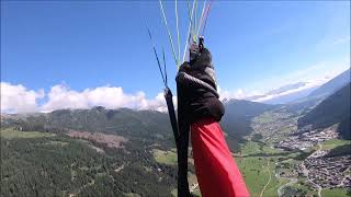 Paragliding Neustift Stubaital 05072024  Flug2 [upl. by Notlrac]