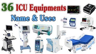 ICU Equipments Name and Uses  icu equipment [upl. by Westbrooke]