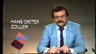 Nachrichten und Programmansage Hans Dieter Zoller S3 um 1984 [upl. by Bang]