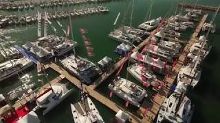 La Grande Motte  Multihull boat show 2018 [upl. by Anaeco]