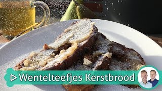 Wentelteefjes van Kerstbrood  Koken amp bakken met SterkInDeKeuken [upl. by Lerraf661]