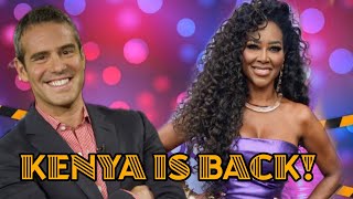 ANDY COHEN CONFIRMS RETURN OF KENYA MOORE [upl. by Bleier]