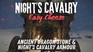 Nights Cavalry Duo Easy Cheese Consecrated Snowfield  2024 Working Glitch  Elden Ring [upl. by Rochell]