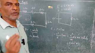 Problem based on Energy Calculation for a simple DC Circuit  Class 12 Physics [upl. by Sivatco]