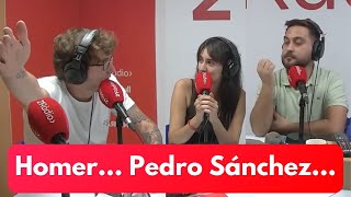 CANÇONS FAMOSES CANTADES PER IA 😂🤖 Homer Simpson Pedro Sánchez  DE MATÍ MANYANA 10102024 [upl. by Russ]