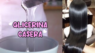 🍀COMO HACER GLICERINA CASERA🤩 MUY fácil y ECONÓMICAAprende a Hacerla y 😱BENEFICIOS en el CABELLO [upl. by Legin757]