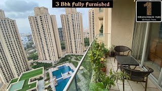 3 Bhk Fully Furnished at Barrington One Hiranandani Park Thane [upl. by Corri]