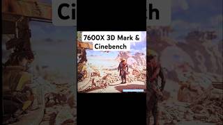 7600X 3D Mark amp Cinebench test [upl. by Oiramad856]