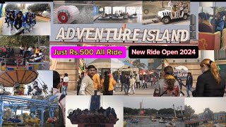 Adventure Island RithalaNew DelhiFull Ridecandid clicks like delhi newdelhi 2024 vlog [upl. by Maisey676]