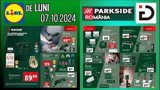 PARKSIDE® LIDL de LUNI 07102024 [upl. by Dhiren]