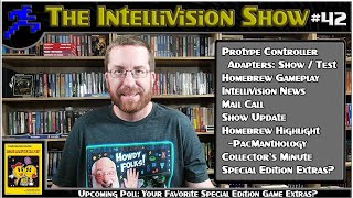 The Intellivision Show 42 Prototype Adapters With Homebrew Gameplay Show Update Rest of the Show [upl. by Fortin760]