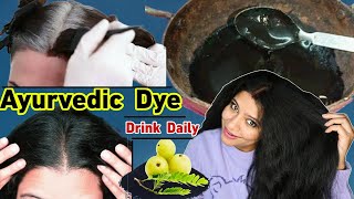 Ayurvedic Hair Care To Make Hair Intense Black amp Reverse Premature Hair Greying ।Garima Singh [upl. by Renee333]