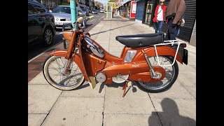 SORRY NOW SOLD  Mobylette Motobecane 50cc Moped 1971 for sale inforustysmotorcyclescom [upl. by Assirt]