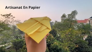 Comment plier un avion en papier pour voler très loin  Avion en Papier  Artisanat En Papier [upl. by Khalid]