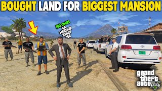 MICHAEL BOUGHT LAND FOR HIS BIGGEST MANSION ON SANDY SHORES  GTA 5 PAKISTAN [upl. by Aehsat]