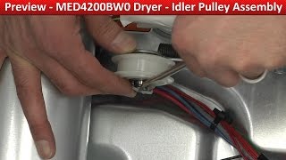 Maytag Dryer  Squealing Sound  Idler Pulley Assembly Repair [upl. by Edmanda]