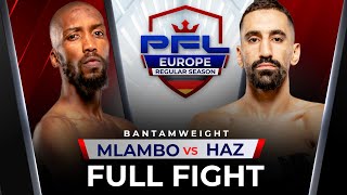 Full Fight  Frans Mlambo vs Rachid Haz  PFL Berlin [upl. by Mark]