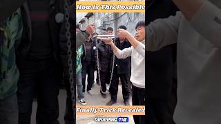 How the ring chain trick magic magician impossible art love [upl. by Derfliw]