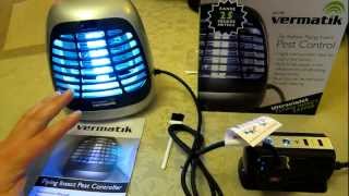 Fan Assisted Insect Killer  Moths Mosquitos Midges Flies  Vermatik  UV Flying Pest Control Zapper [upl. by Llertak865]