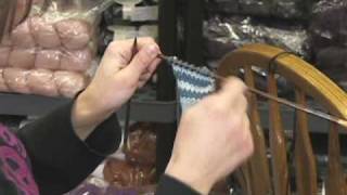 Knitting Instructional Video  How to Carry a Contrasting Color Up the Edge [upl. by Rolanda]