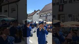 Blasorchester auf der Hauptparade beim Kinder und Heimatfest Laupheim [upl. by Recnal124]