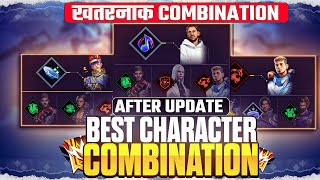 After Update Best Character Combination In Free Fire  Solo Rank Push Character Skills 2024 [upl. by Tullusus]