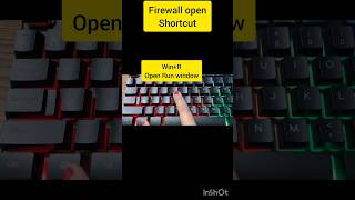 Firewall open shortcut computertricks computertips computer computerscience knowledge [upl. by Franck]