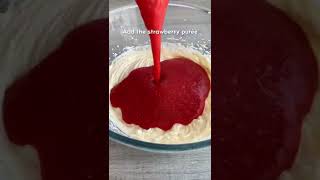 Nobake Strawberries amp Cream Cheesecake ASMR tutorial [upl. by Neened129]