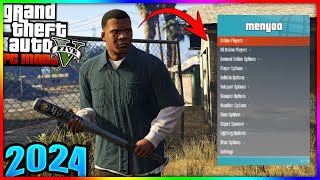 How to Install Menyoo for GTA V 2024  StepbyStep Tutorial [upl. by Ynoep]